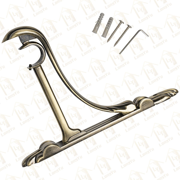 Care sunt câteva recomandări de decorare pentru suporturi reglabile de tijă de perdea?